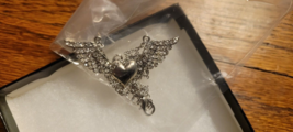 Park Lane Angel Wings with Heart Necklace - £23.50 GBP
