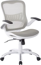 Office Star Ventilated Manager'S Office Desk Chair With Breathable Mesh, White - $280.99