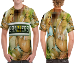 BRAZZER  Mens Printed T-Shirt Tee - £11.60 GBP+