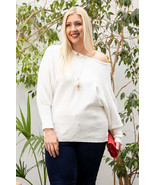 Women&#39;s Round Neck Long Sleeve Solid Sweater - €35,73 EUR