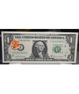 2017 A $1.00 FANCY NOTE BINARY 7 X EXTREMELY COOL 99.47%  E 51555555 C LOOK - £311.20 GBP