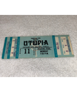 UTOPIA TODD RUNDGREN 1977 VINTAGE UNUSED CONCERT TICKET HUSTON MUSIC HAL... - $17.98