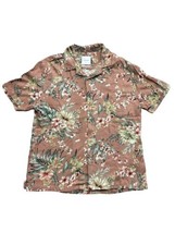 Denim &amp; Flower Ricky Singh XL Floral Tropical Hawaiian Shirt Viscose Sil... - £15.48 GBP