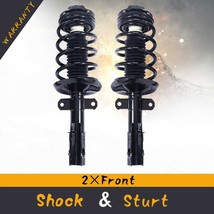Pair (2) Complete Front Strut Assemblies For a 2003-2007 Saturn Ion Black - £125.86 GBP