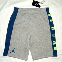 Nike Air Jordan Youth Boys Fleece Shorts Gray Small 8-10 - £14.09 GBP