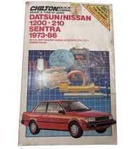 Vtg Chilton Repair &amp; Tune-up Guide Manual Datsun/Nissan 1200-210 Sentra 1973-86 - £7.16 GBP