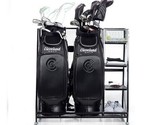 Golf Organizer 2 Bags Extra Large Golfing Equipment Rack Storage Holder ... - £134.46 GBP