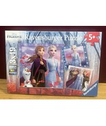 Ravensburger Frozen 2 The Journey Starts 3 X 49 Piece Puzzles - New/Sealed - $257.79 MXN