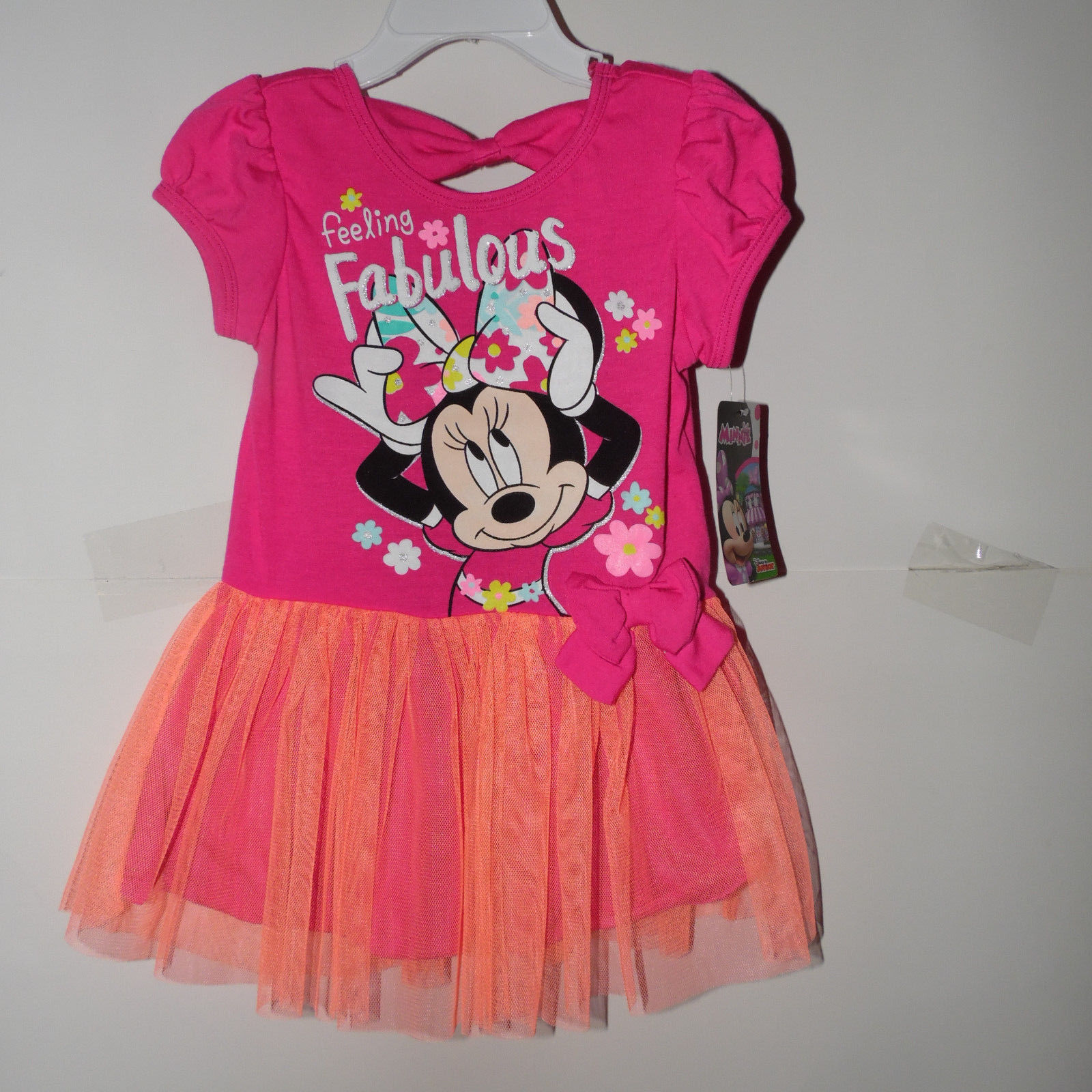 Disney Minnie Mouse Girls Dress Sizes 12 Months or 2T NWT - £10.86 GBP