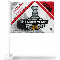 Chicago Blackhawks 2015 Stanley Cup Car Flag and Window Flag - £6.31 GBP