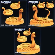 3D Printed Papsikels Alien Belly Bursters Set Aliens vs Humans 28mm 32mm - $7.35+