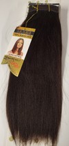 100% human hair tangle-free new yaky weave; straight; sew-in; weft; perm yaky;#2 - £13.42 GBP