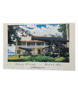 Postcard Hell-Ville Nosy-Be Cannons Madagascar Africa Chrome Unposted - $6.98