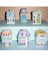 Lenox Spice Village 6 Piece Spice Jar Set Garden District 2nd Edition Ne... - $222.75