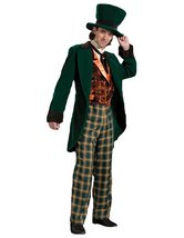 Tabi&#39;s Characters Men&#39;s Deluxe Mad Hatter Theater Quality Costume, Large - £274.95 GBP+