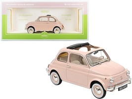 1968 Fiat 500L Pink with Special BIRTH Packaging &quot;My First Collectible Car&quot; 1/1 - £84.17 GBP