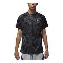 JordanAir Jordan Paris Saint-Germain 22-23 Pre Match Jersey 'Black' - $100.00
