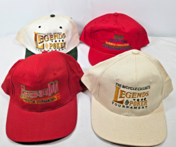 Vintage Casino Gambling Hat Lot Bicycle Legends of Poker Firecracker Rad... - $280.04 MXN