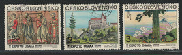 Czechoslovakia 1979 Very Fine Used Ng Stamps Set &quot; Osaka Fair &quot; - £0.70 GBP