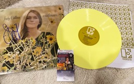 Judy Collins “ Wildflowers ” Record Album Signed Auto Jsa - £446.16 GBP