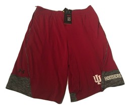 New NWT Indiana Hoosiers Under Armour College Twist Tech Size Small Shorts - £23.80 GBP