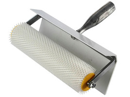 Spiked Compound Screed Floor Roller Splash Guard 500mm Wide &amp; 21mm Spike... - $60.97