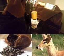 Authentic (Wild Indian Kasturi) Real Black Deer Musk Pheromones Attar Oil - 3ML+ - £35.96 GBP+