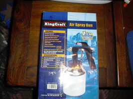 King Craft Air Spray Gun 1qt New in box sealed - $29.69