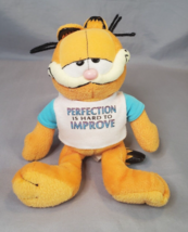 Ty Garfield Perfection Is Hard To Improve Plush Toy Stuffed Animal 9in N... - £7.71 GBP