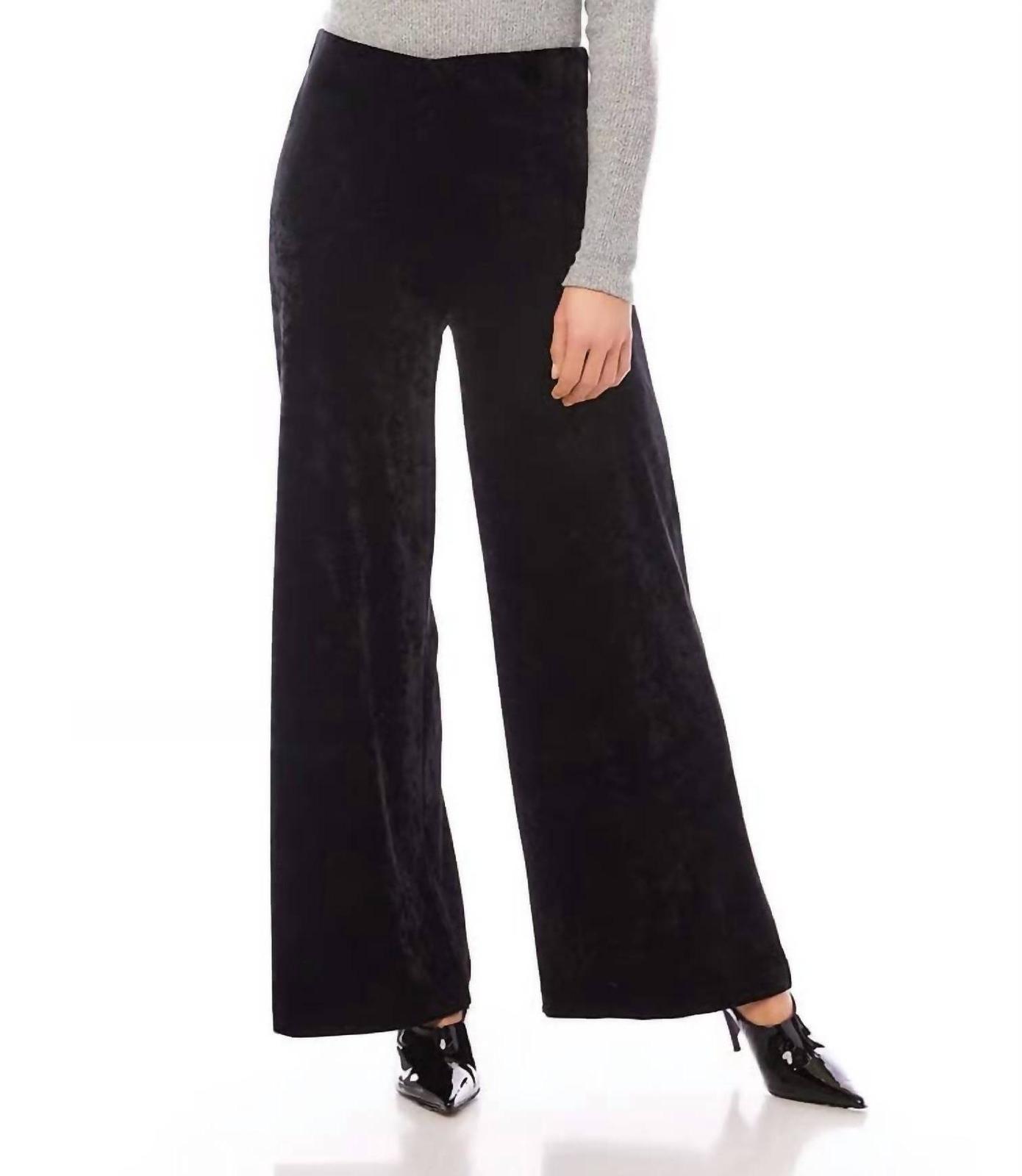 Karen Kane Crushed Velvet Pant Size L - $65.34