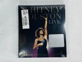 New! Her Greatest Performances Whitney Houston Live CD &amp; DVD 2014 - £15.70 GBP