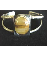 Shanrocks Sterling Silver Agate Cuff Bracelet  - £50.12 GBP