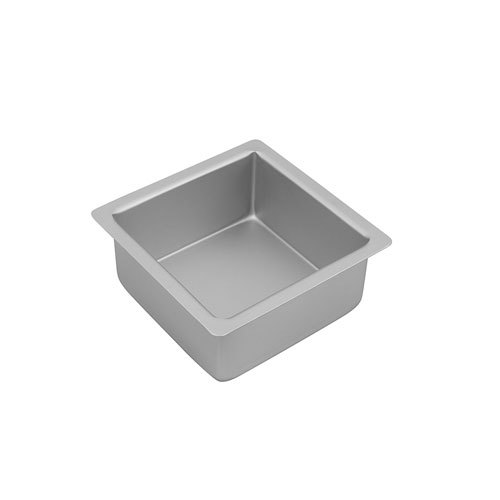 Bakemaster Silver Anodised Square Cake Pan - 15x8cm - $28.32