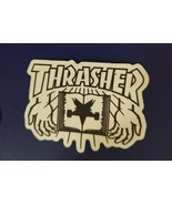 Thrasher Black And White Skateboard Sticker Decal - £3.95 GBP