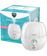 Vicks 3-in-1 SleepyTime Humidifier Diffuser Cool Mist Nightlight - $566.32 MXN