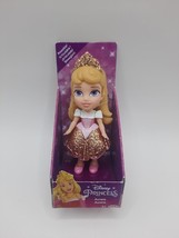 Disney Princess Mini Toddler Dolls New GLITTER Series Aurora Poseable 3” Figure - £5.58 GBP