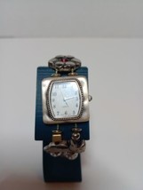 Avon Women&#39;s Charm Bracelet Watch Inspire And Friendship - $10.88