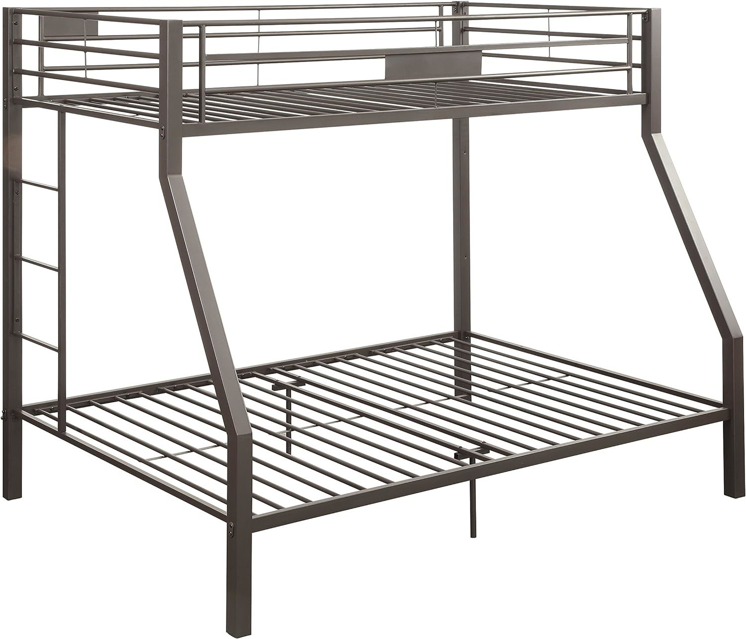 Twin Over Full Bunk Bed In Acme Limbra Brown. - $503.99