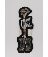 Fallen Heroes Military Helmet Gun &amp; Boots Patch - €9,78 EUR