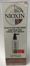 Nioxin System 3 Scalp & Hair Treatment Colored Hair 3.38 fl oz / 100 ml - £11.74 GBP