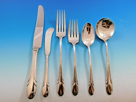 Symphony by Towle Sterling Silver Flatware Set for 8 Service 51 pieces Art Deco - £1,814.02 GBP