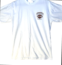 Harley Davidson China White Shirt Mens Size Large Graphic T Qingdao 2009 Biker - £22.08 GBP