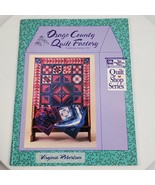 Vintage 1992 Osage County Kansas Quilt Factory Craft Book - $11.00