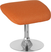 Orange Fabric Ottoman CH-162430-O-OR-FAB-GG - $66.95