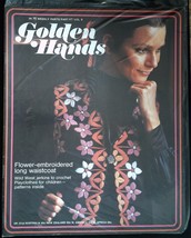 Golden Hands Magazine Part 47 mbox26 Flower-embroidered Long Waistcoat - £3.09 GBP