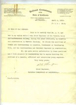 1912 to 1915 Railroad Letters of Reference and Photos MKT Wichita Falls ... - $148.35