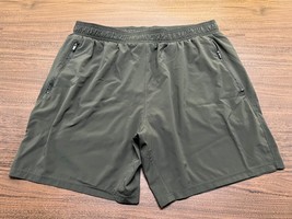 90 Degree by Reflex Men’s Army Green Athletic Shorts - 2XL - £11.06 GBP