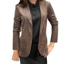 Women&#39;s Vintage Faux Leather Jacket - £60.14 GBP