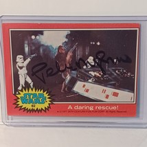 1977 Topps Star Wars Peter Mayhew Chewbacca Auto Signed Authentic with COA - £72.67 GBP