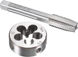 uxcell M14 x 2mm Metric Tap and Die Set, HSS Machine Thread Screw Tap with Alloy - £27.96 GBP